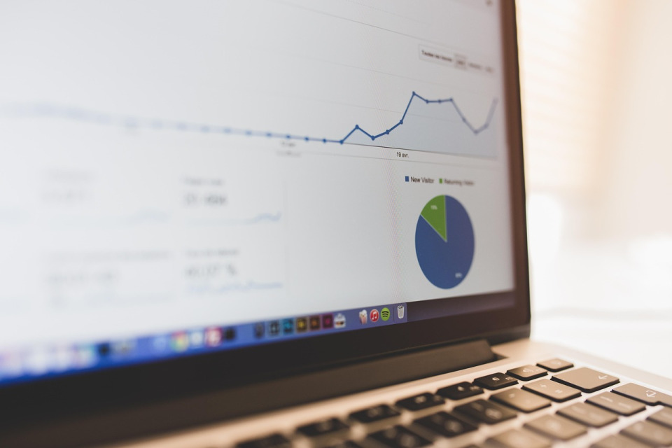 Lead generation charts and growth analytics